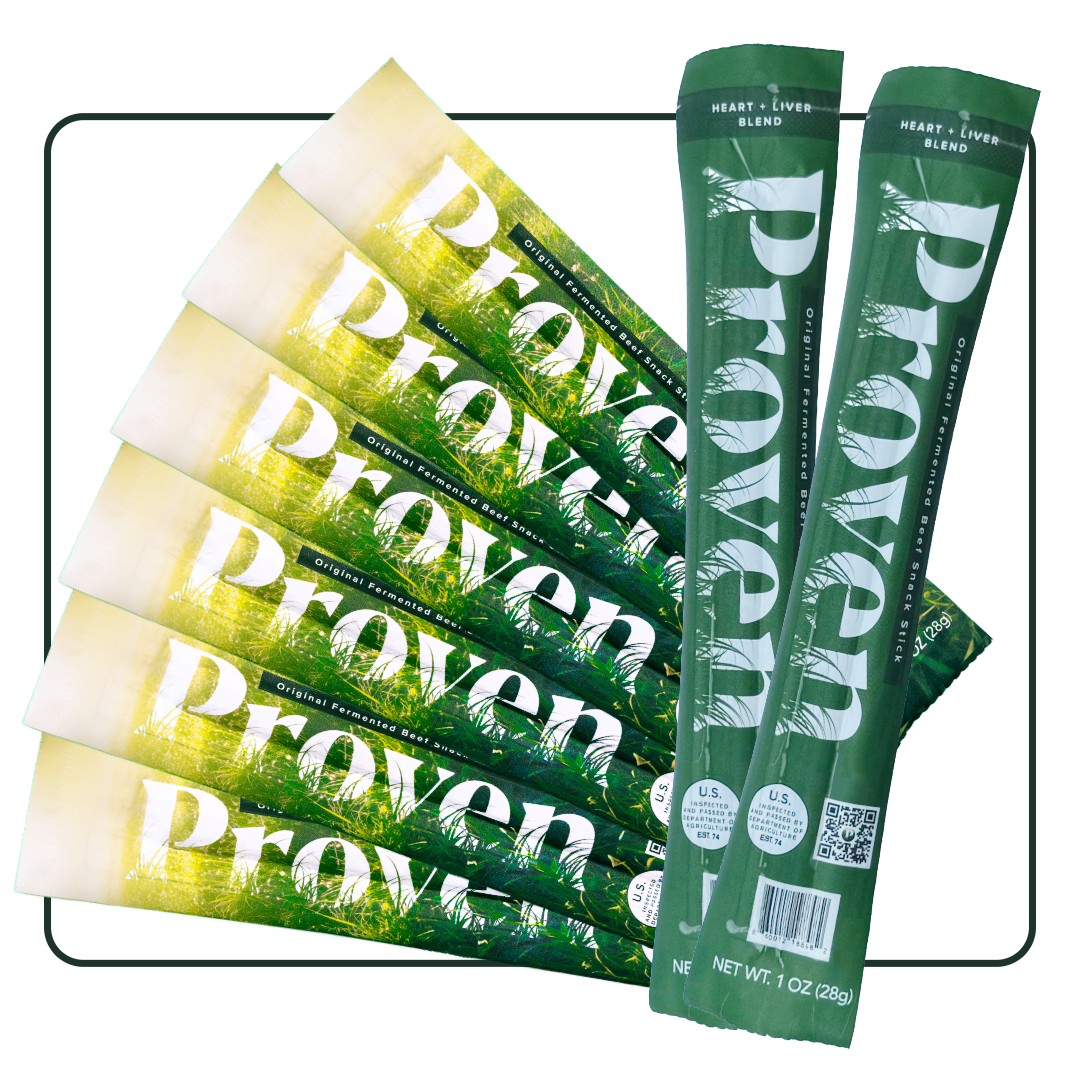 Grab-N-Go Pack: 6 OG + 2 FREE Heart & Liver Sticks