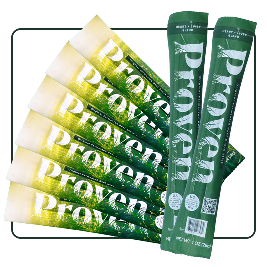 Grab-N-Go Pack: 6 OG + 2 FREE Heart & Liver Sticks