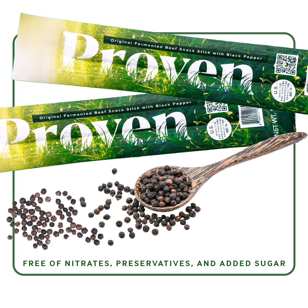 Original Black Pepper Fermented Beef Sticks