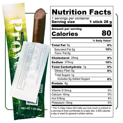 Original Black Pepper Fermented Beef Sticks