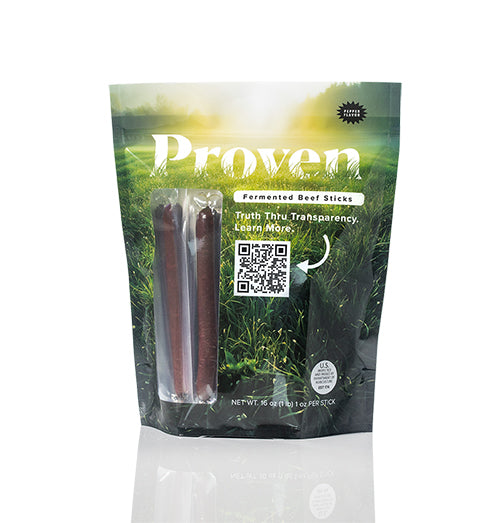 Preorder: Original Black Pepper Fermented Beef Sticks